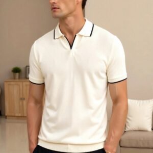 Alternative view of BO | Contrast Slim Fitted Polo